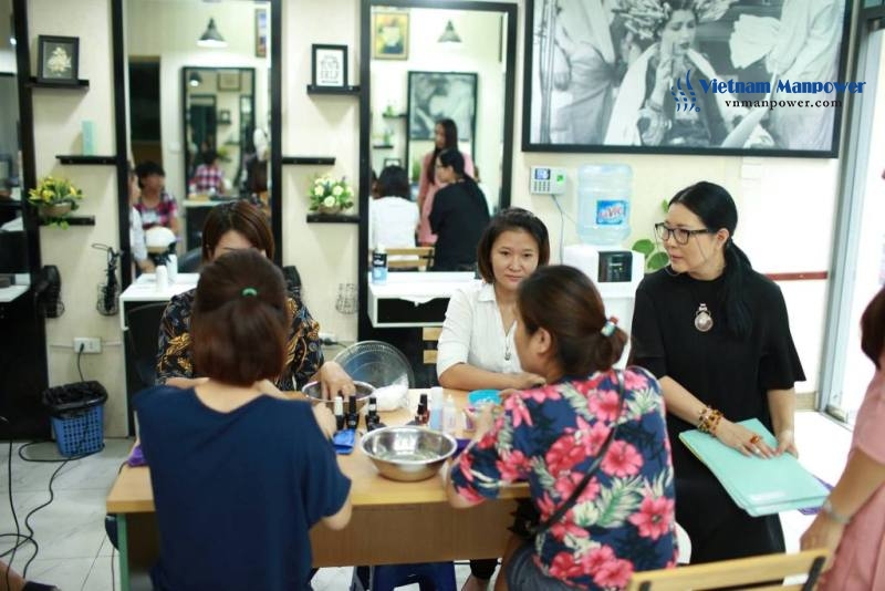 Vietnam Manpower’s recruitment campaign for Aldo Coppola achieved great success with 25 beauty professionals chosen