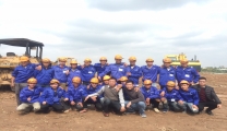 Vietnam Manpower Successfully Supplied 40 Bulldozers and Truck Drivers for GECAT Company