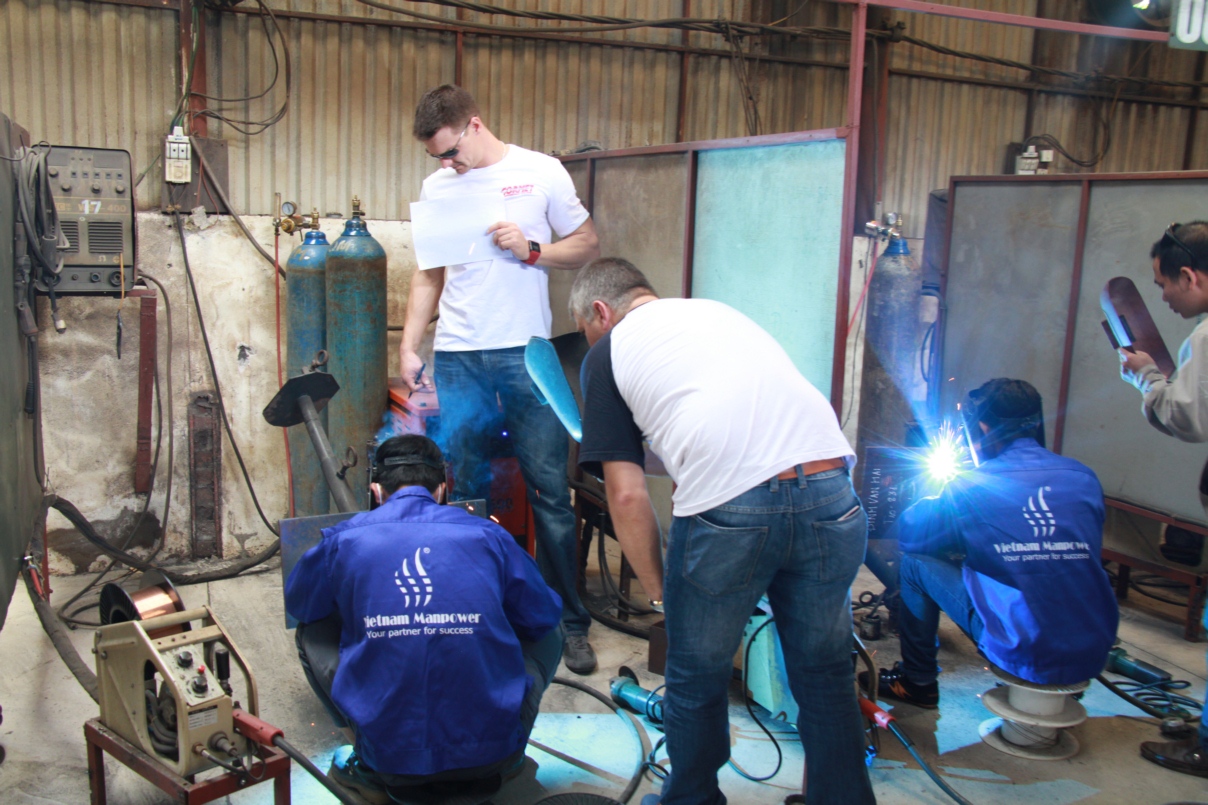 Gormet - Romania for the third time worked with Vietnam Manpower on recruiting 3G welders, 10th November, 2018.