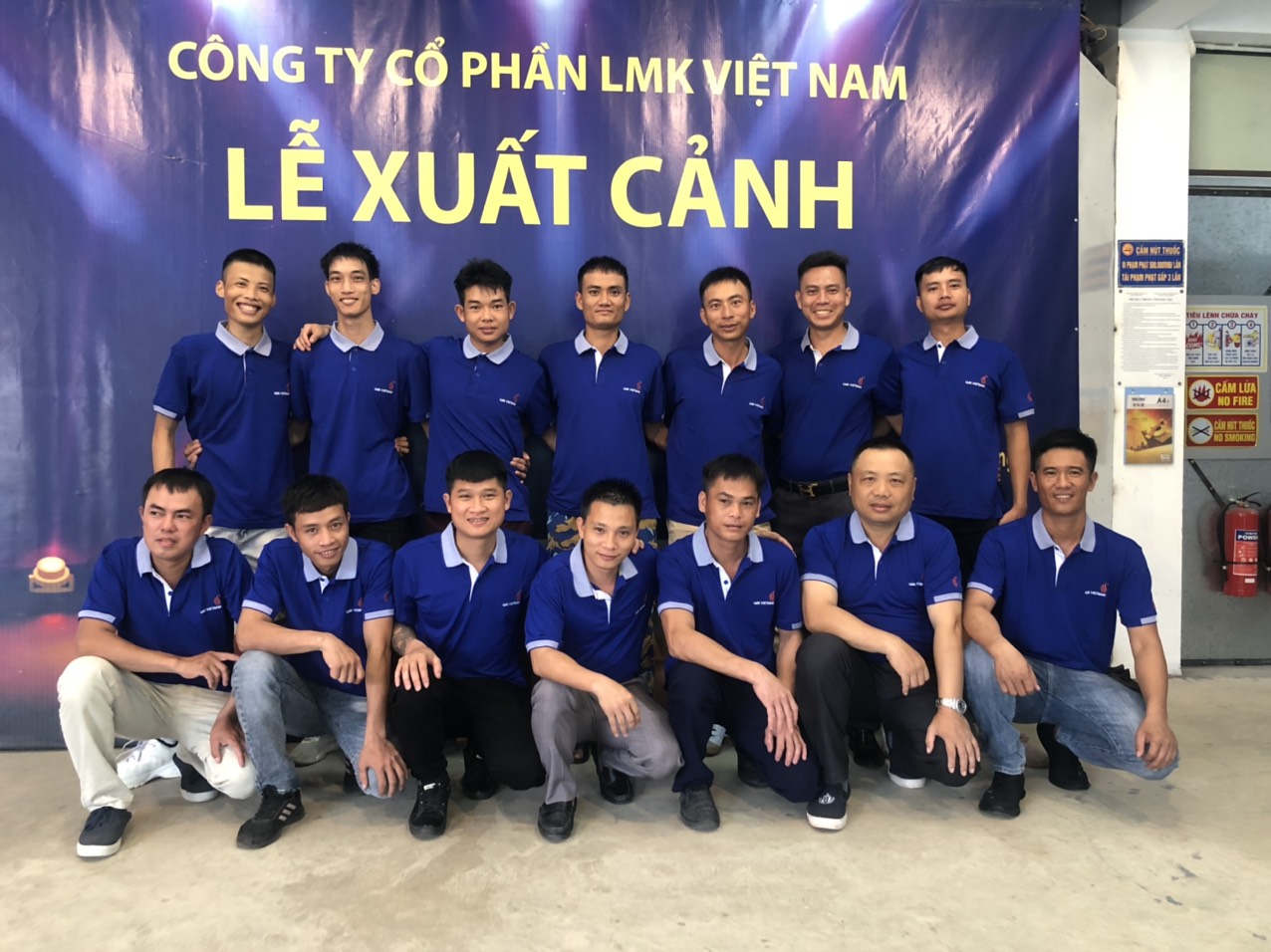 The Vietnamese workers depart to Singapore (6th Batch)