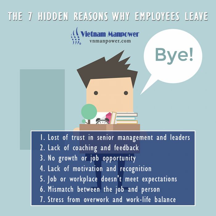 7 hidden reasons why employees leave