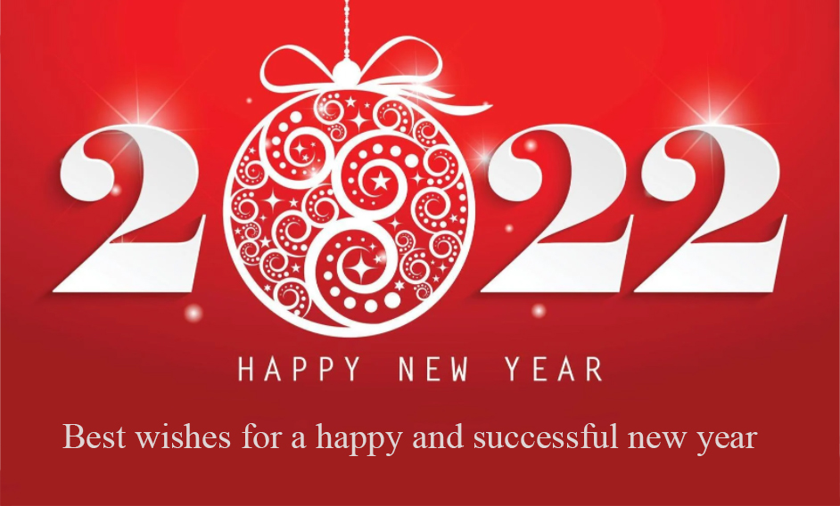 Best wishes for a happy and successful new year !