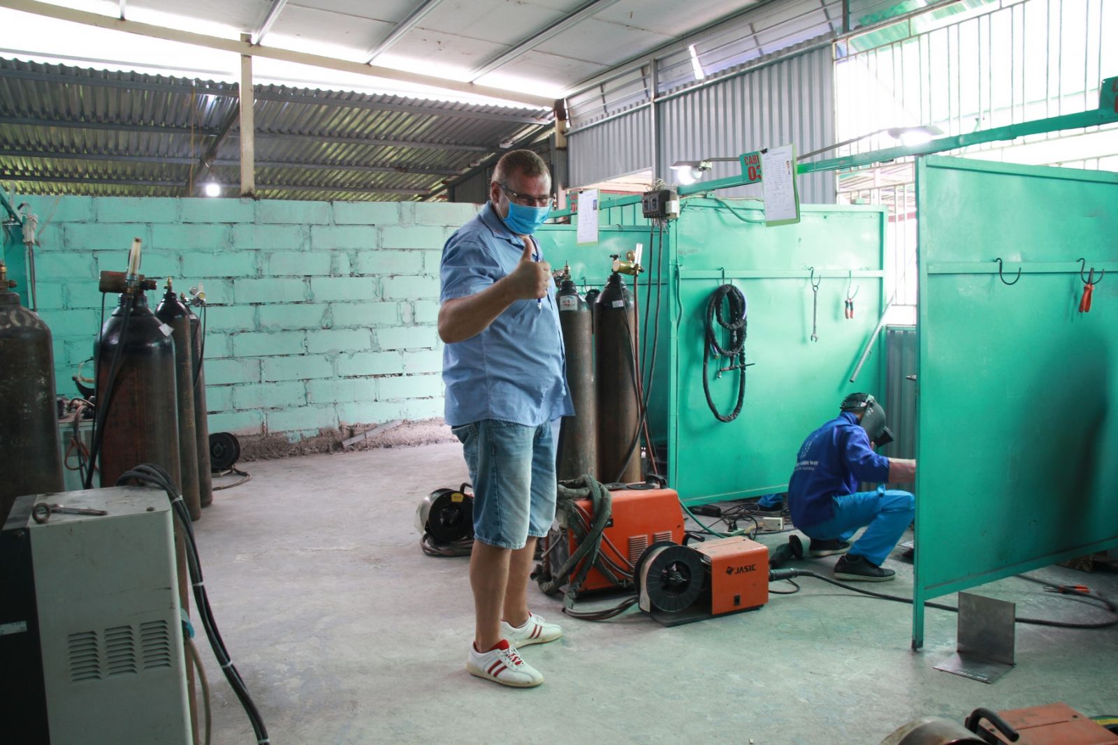 50 Vietnamese welders with good skills recruited in a successful campaign for Slovakia partner