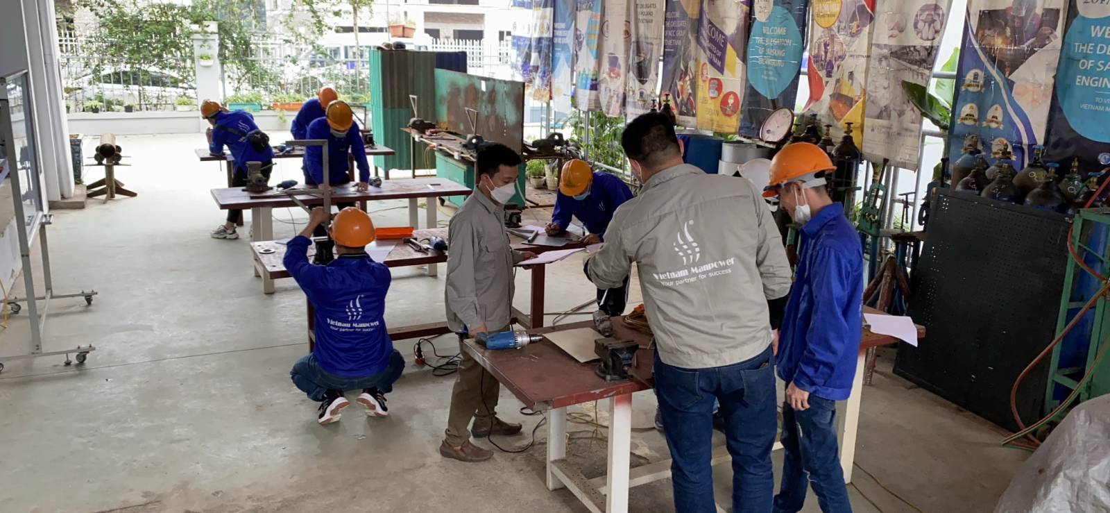 Vietnam Manpower trade test asembly workers for client to Romania