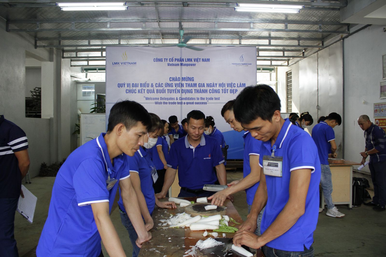 Vietnam Manpower provides food processing workers to work in Romania