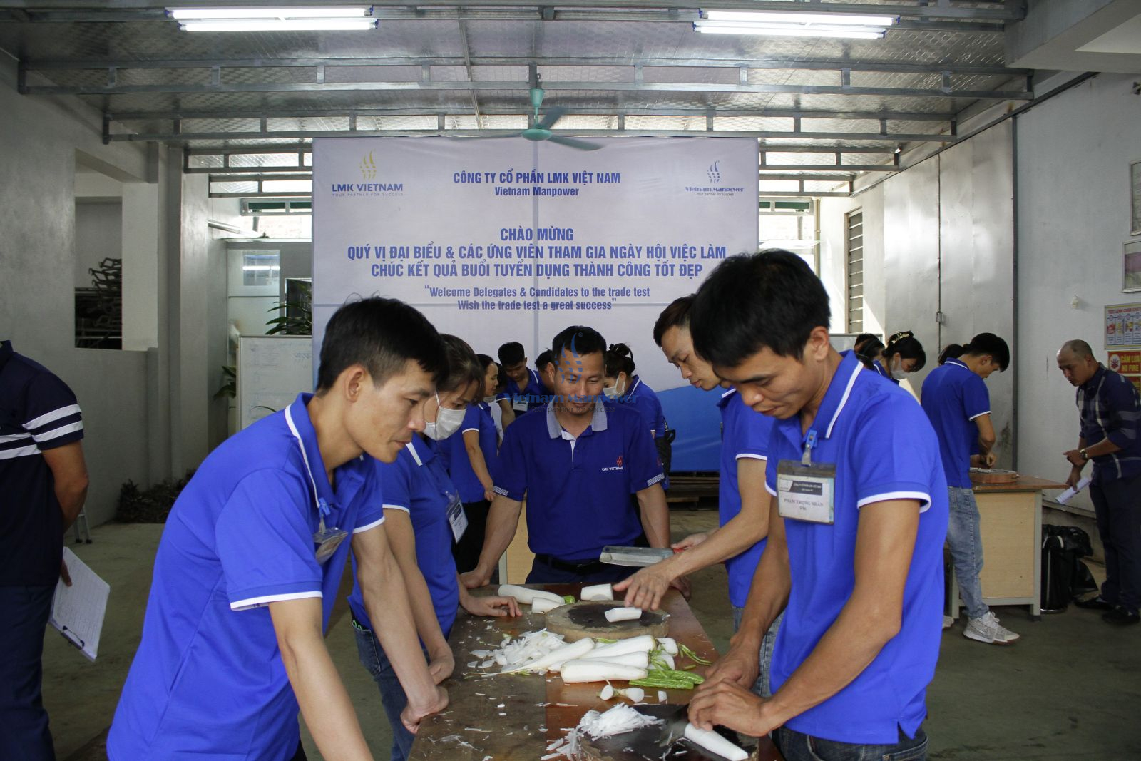 Vietnam Manpower provides food processing workers to work in Romania ( Batch 1)