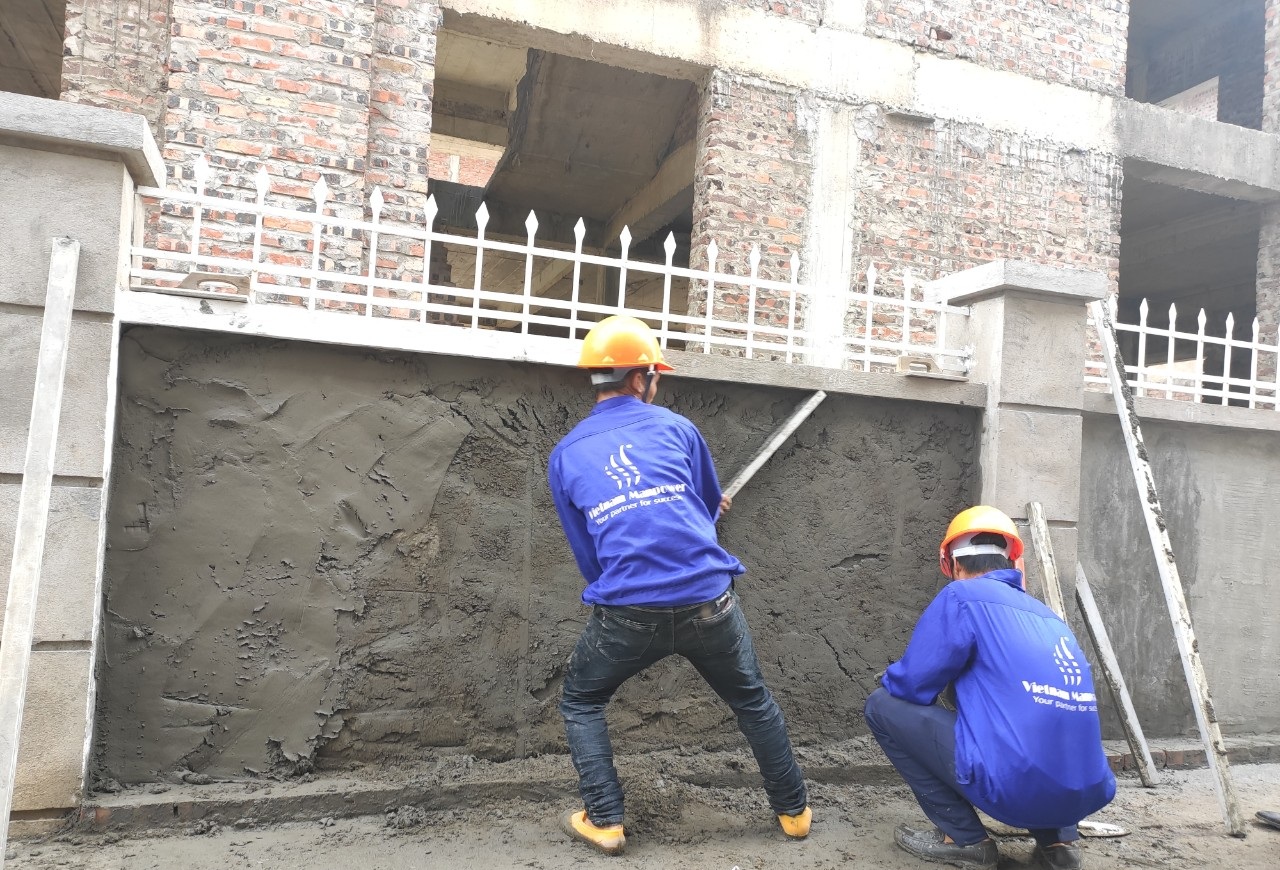 plasterer trade test, vietnamese plasterer, plasterer in vietnam, 