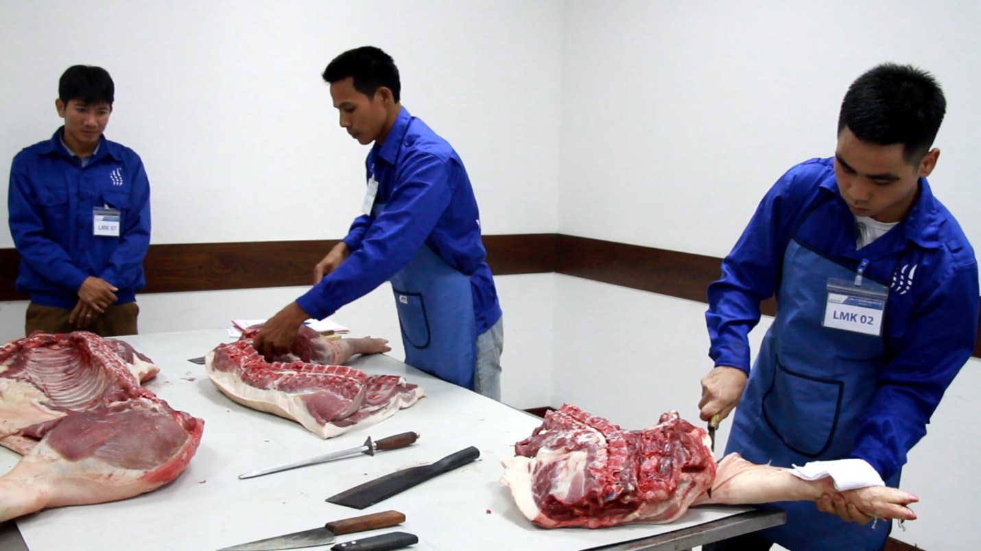 Marifor - the largest meat processing and supply chain in Romania cooperated with Vietnam Manpower in recruiting butchers and food packaging workers