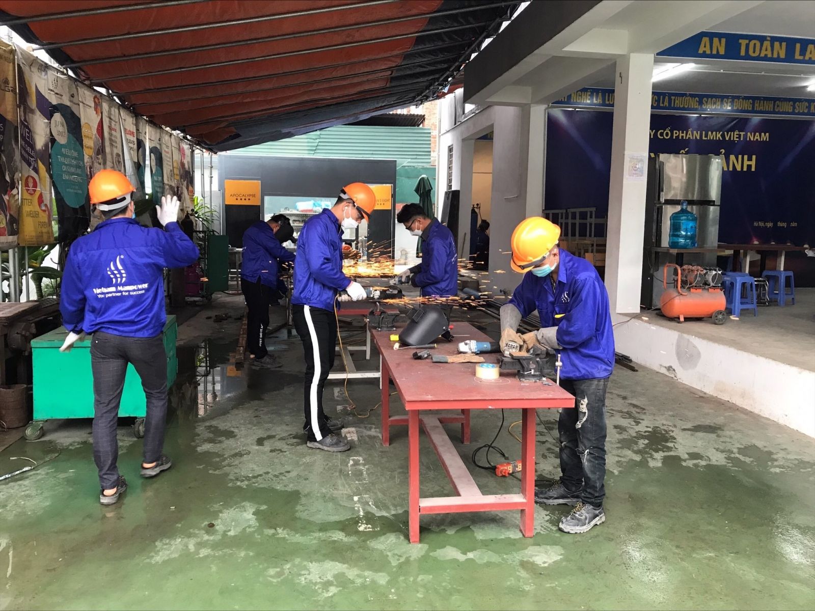 Vietnam Manpower successed recruit workers for Riela Company in Romania