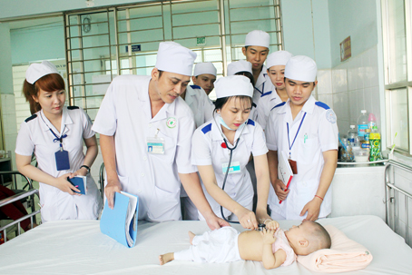 Vietnamese nurses have been assessed for high quality in Japan