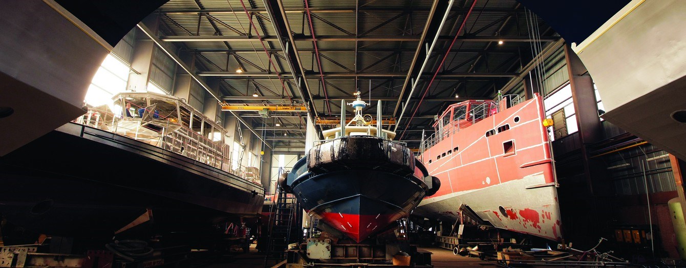 Outstanding shipyards in Europe