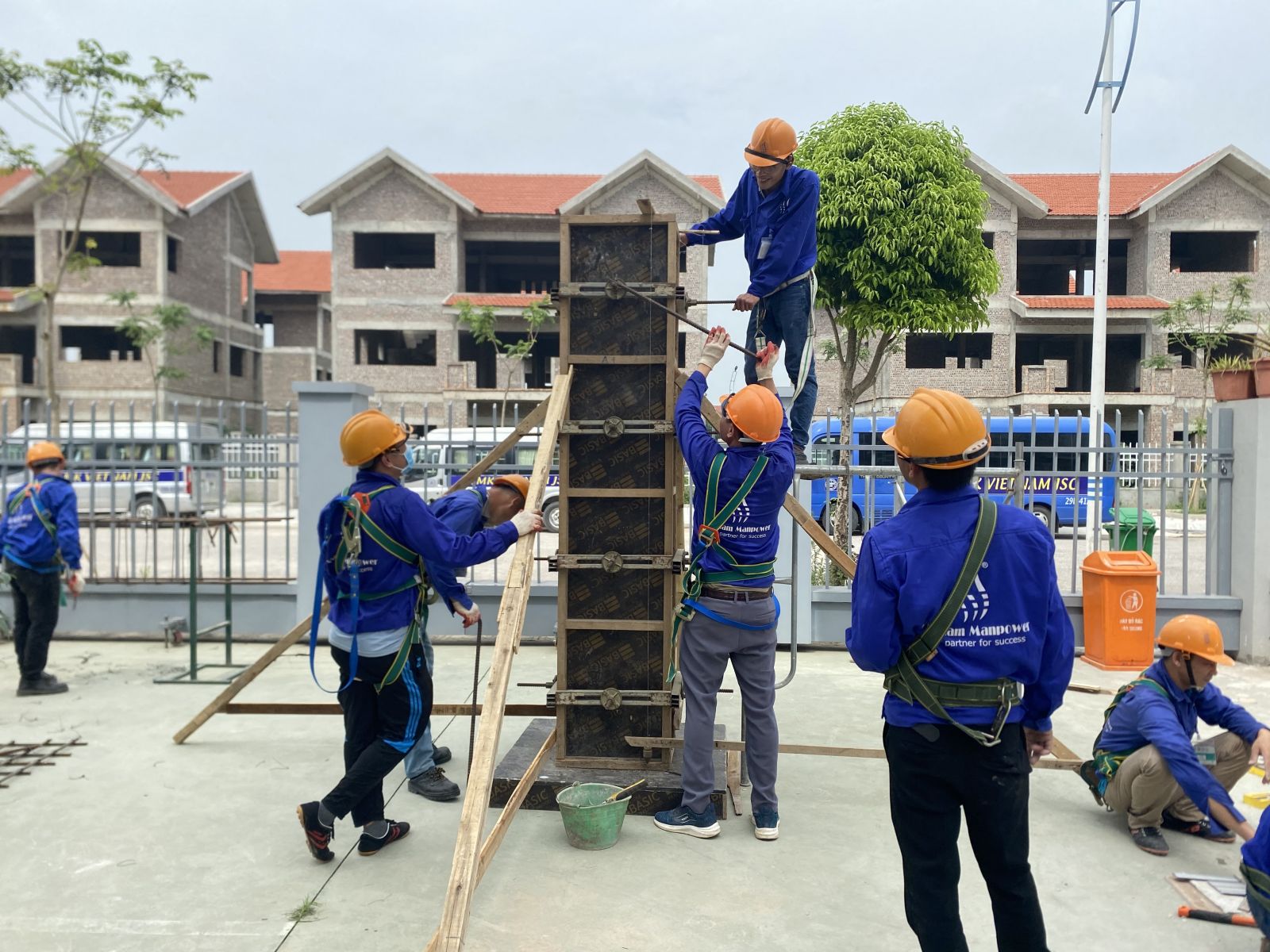 Trade test shuttering Carpenter, Steel fixer for client in Singapore on 2nd June