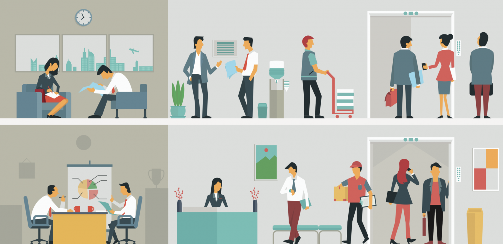 7 factors to build a working environment for companies