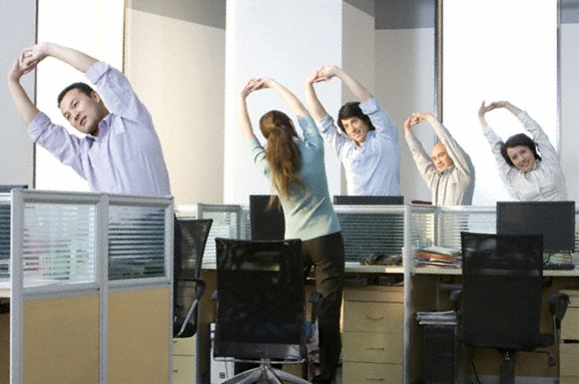 Doing exercises - One of great ways to enhance work perfomance