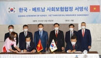 The Minister of Labor signed an agreement on social insurance with the Republic of Korea