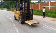 Forklift operator trade test