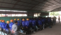 2016年3月27日至29日成功聘了200名焊工、油罐安装制作工人给Inco集团