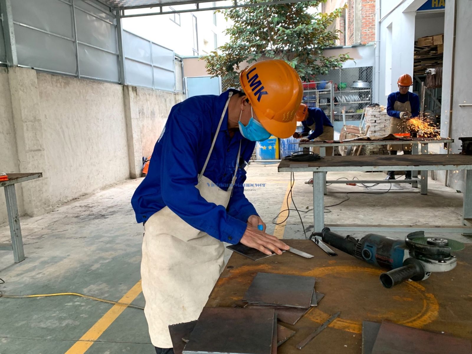 What constitutes the quality of the workforce being prepared to supply to Sinopec partner?