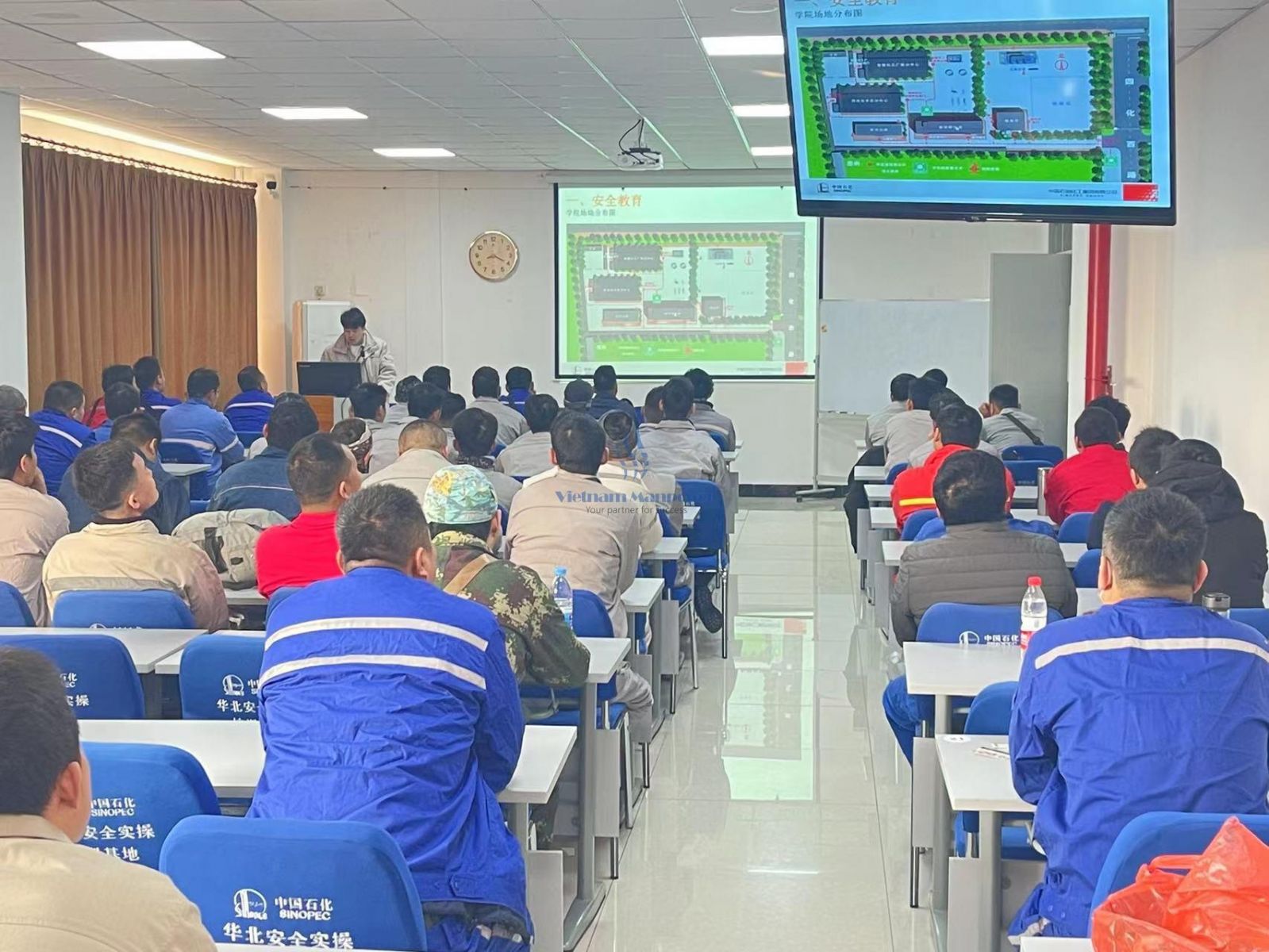 Vietnamese workers excel in rigorous skill assessment at Sinopec in China