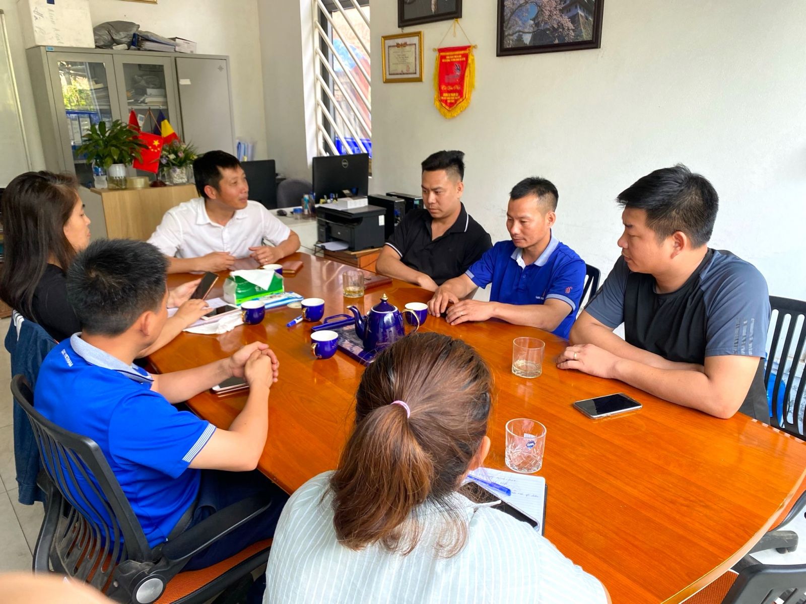 The close collaboration between the leadership and the staff at Vietnam Manpower