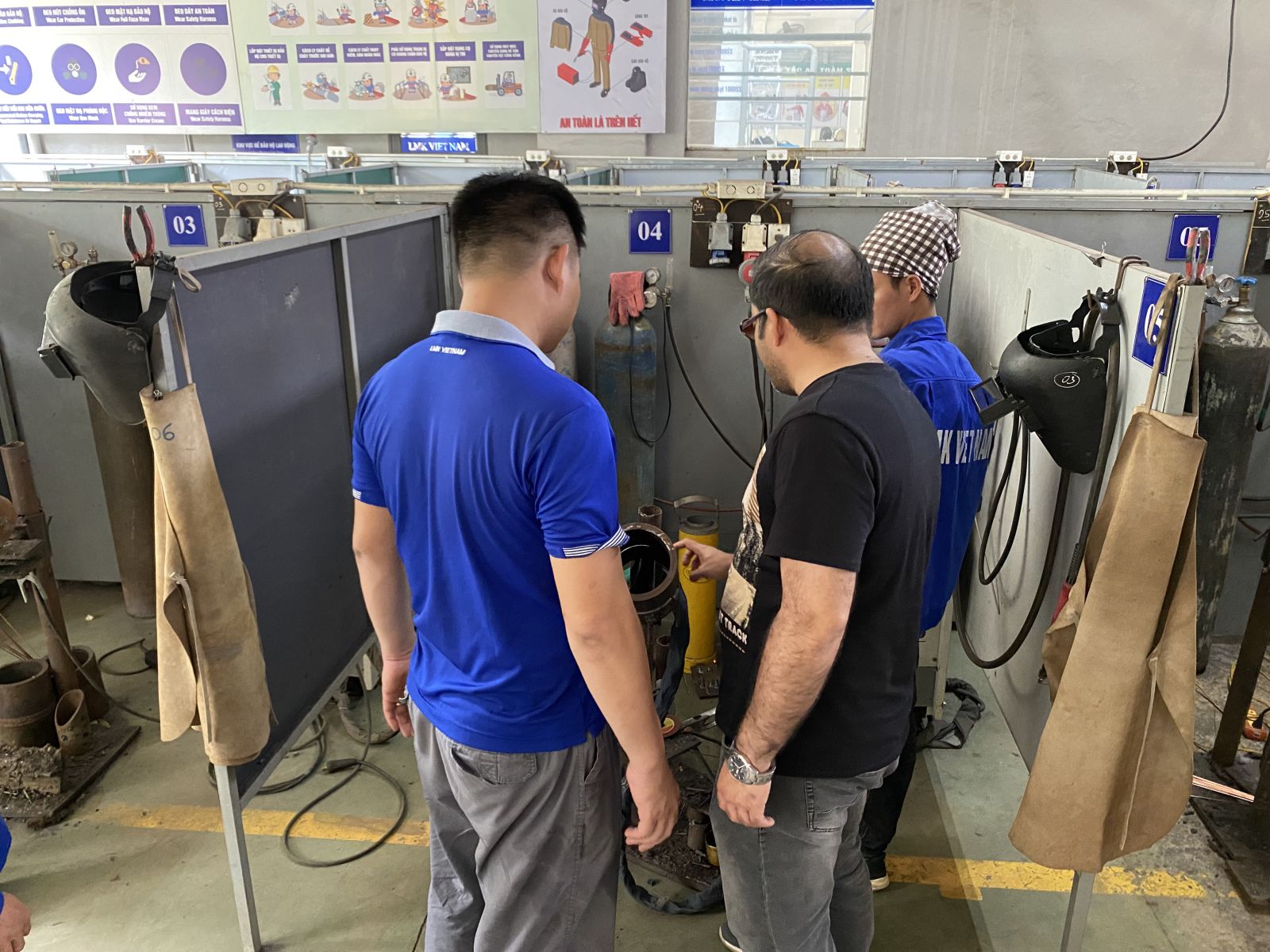 Triumph in Recruitment: Vietnamese Welders Excel in 6G Test for Saudi Arabian Employers