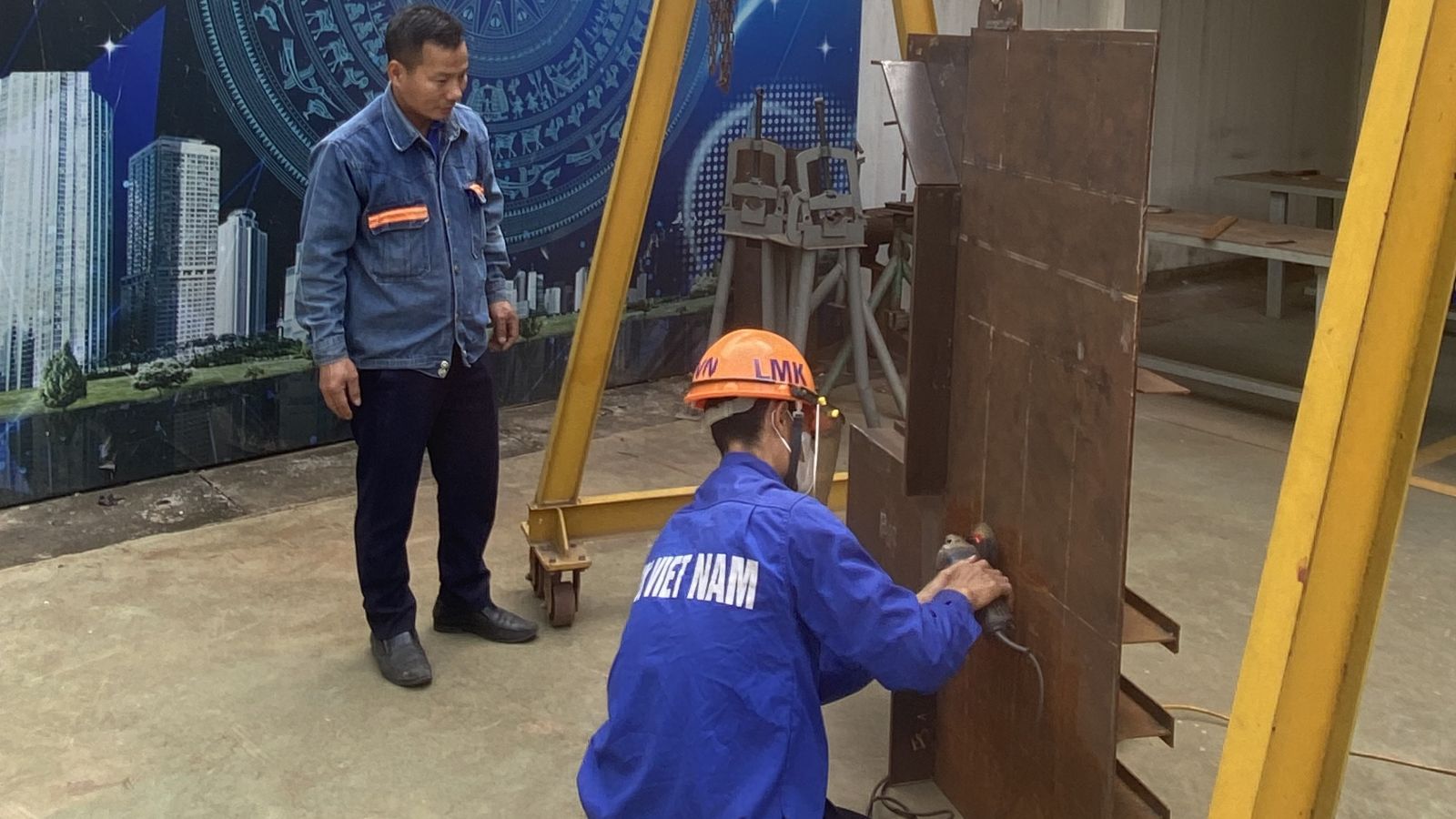 Professional Painters and Technical Cleaners Trained at Vietnam Manpower