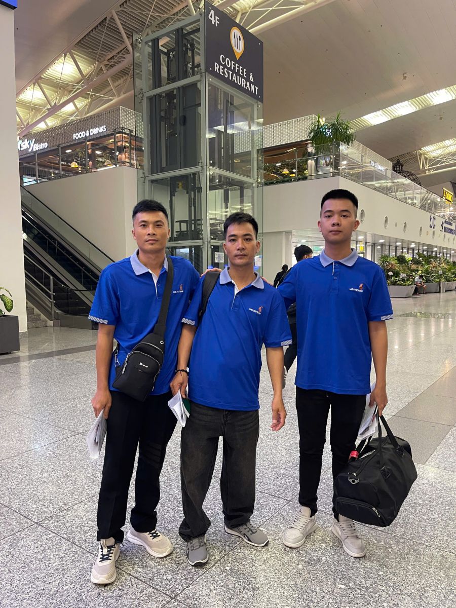 Ready for Success: Vietnam Manpower Workers Safely Arrive in Romania