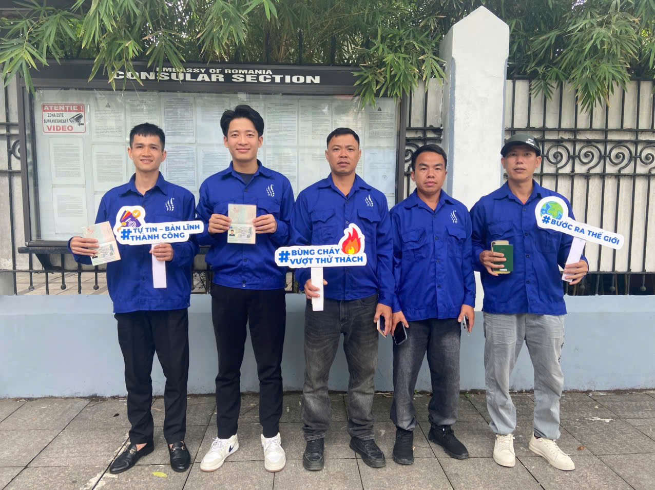 Vietnam Manpower Workers Receive Romania Work Visas and Prepare for a Brighter Future