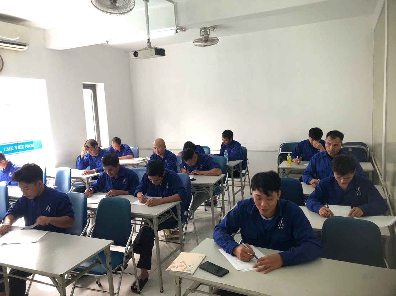 Vietnam Manpower Workers Strengthen English Skills for Lithuania Employer Interviews