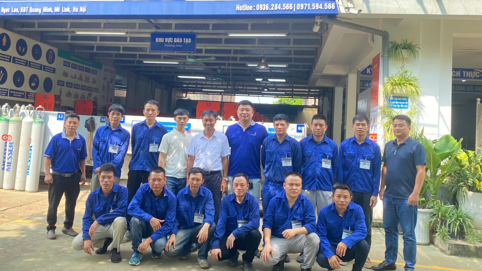 Romanian Employer Conducts Welder Skill Assessment at Vietnam Manpower Training Center