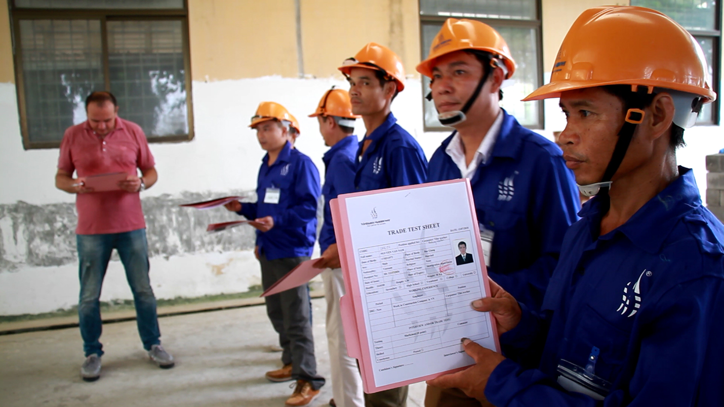 Vietnam Manpower had successfully supplied CMC Construction Company from Romania workers in diverse positions: Electricians, Piping Fitters, Tilers, Carpenters and Steel Fixers