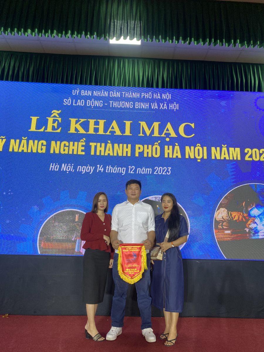 Outstanding Representative from Vietnam Manpower Enrolls in Hanoi Skills Competition 2023!