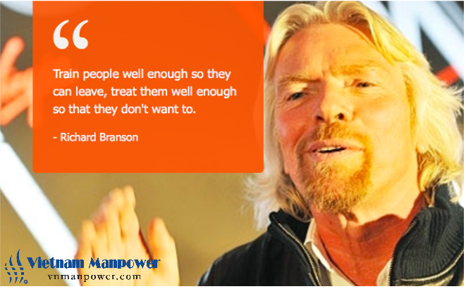 Richard Branson Quote on Training Employees