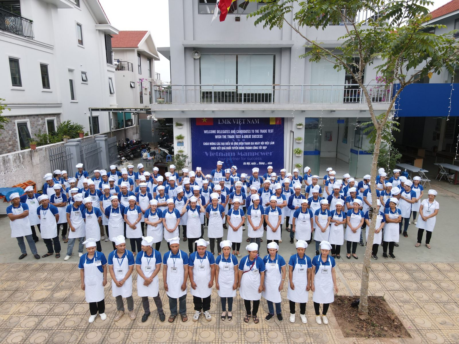 Vietnam Manpower provides food processing workers to work in Romania ( Batch 1)