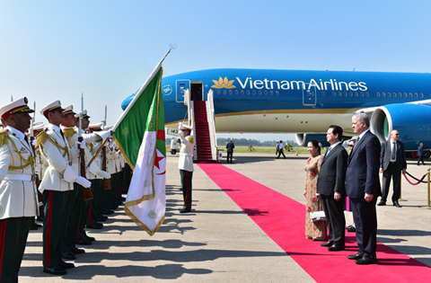 الزيارة الرسمية لرئيس الوزراء نجوين تان دونج إلى الجزائر2