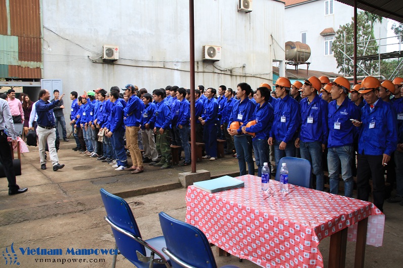 2015年3月份成功地安排約300多越南工人給Inco集團 1