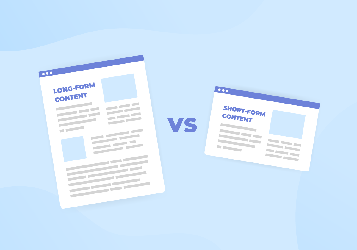 Short-form & Long-form: Where They Fit in Your Content Strategy