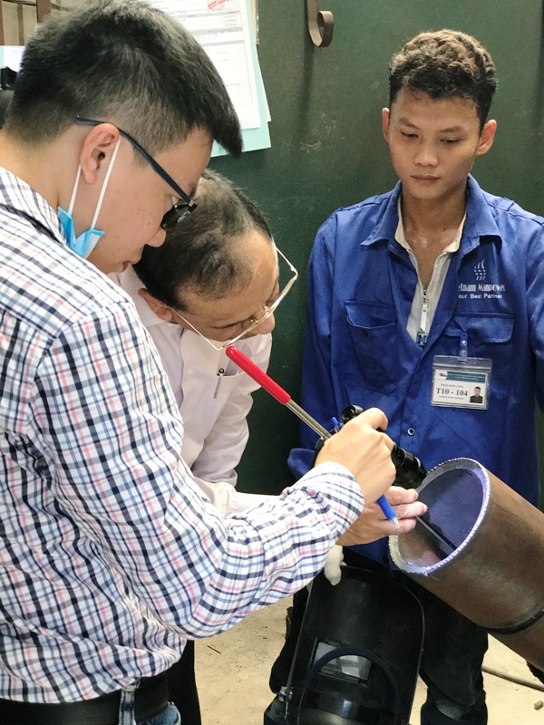 Vietnam Manpower successfully recruited more than 80 welders in the second recruitment campaign for NCC Group